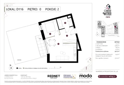 Mieszkanie w inwestycji: Osiedle Witaj etap II