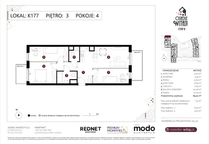Mieszkanie w inwestycji: Osiedle Witaj etap II