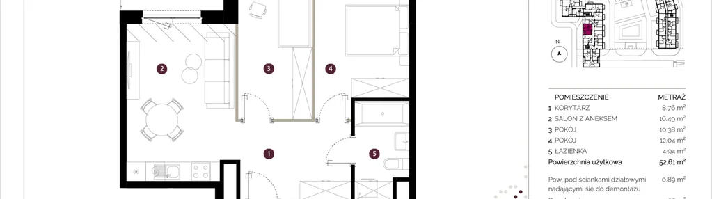 Mieszkanie w inwestycji: Osiedle Witaj etap II