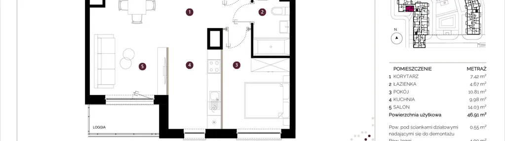 Mieszkanie w inwestycji: Osiedle Witaj etap II