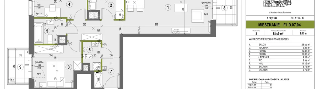 Mieszkanie w inwestycji: XYZ Place