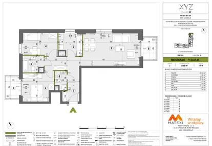 Mieszkanie w inwestycji: XYZ Place