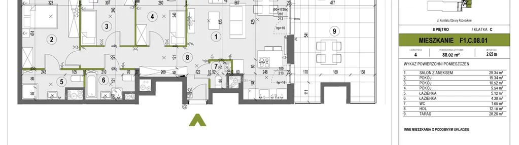 Mieszkanie w inwestycji: XYZ Place