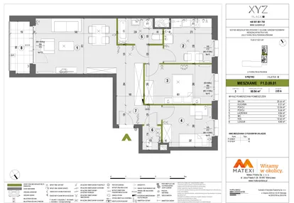 Mieszkanie w inwestycji: XYZ Place