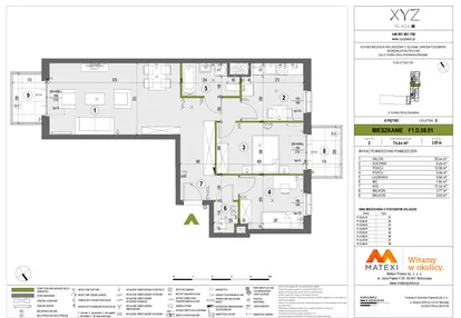 Mieszkanie w inwestycji: XYZ Place