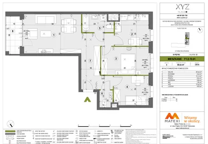Mieszkanie w inwestycji: XYZ Place