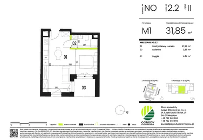 Mieszkanie w inwestycji: Ogrody Staromiejskie