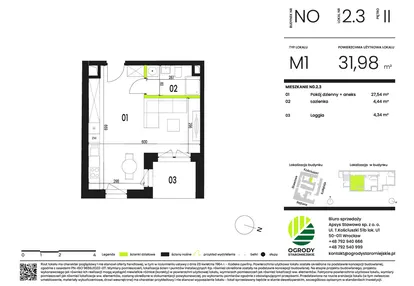 Mieszkanie w inwestycji: Ogrody Staromiejskie
