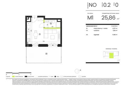 Mieszkanie w inwestycji: Ogrody Staromiejskie
