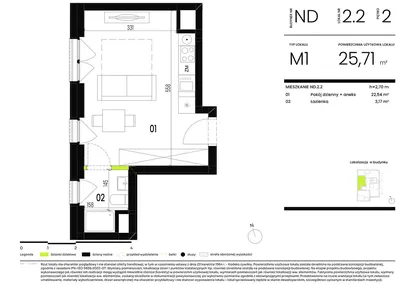 Mieszkanie w inwestycji: Ogrody Staromiejskie