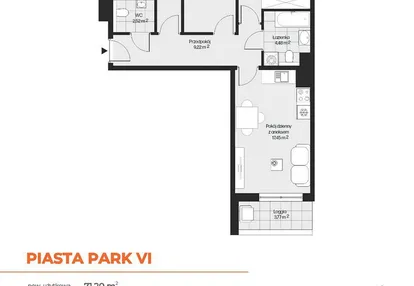 Mieszkanie w inwestycji: Piasta Park VI
