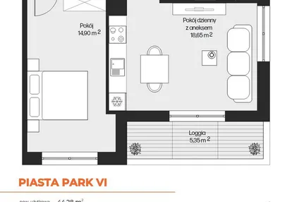 Mieszkanie w inwestycji: Piasta Park VI