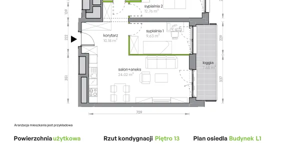 Mieszkanie w inwestycji: Legnicka Vita