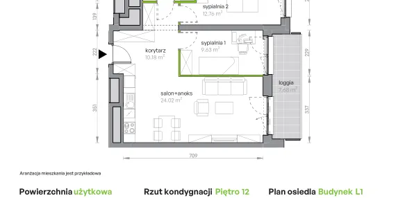 Mieszkanie w inwestycji: Legnicka Vita