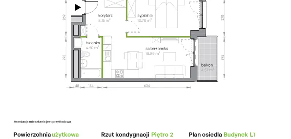 Mieszkanie w inwestycji: Legnicka Vita