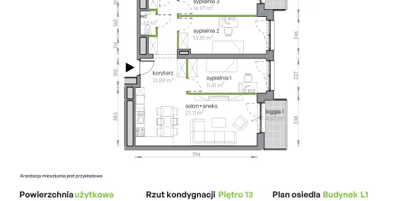 Mieszkanie w inwestycji: Legnicka Vita