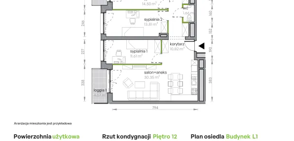 Mieszkanie w inwestycji: Legnicka Vita