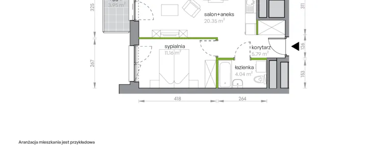 Mieszkanie w inwestycji: Legnicka Vita