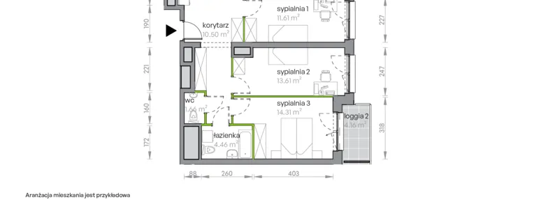 Mieszkanie w inwestycji: Legnicka Vita