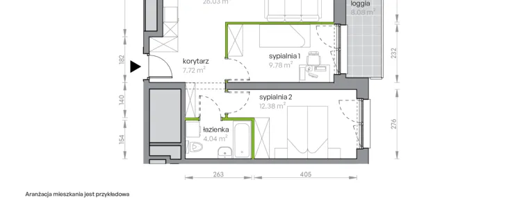 Mieszkanie w inwestycji: Legnicka Vita