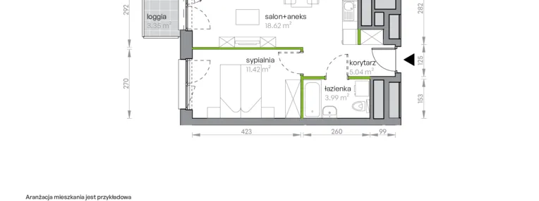 Mieszkanie w inwestycji: Legnicka Vita