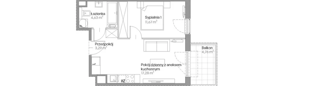 Mieszkanie w inwestycji: Centralna Vita