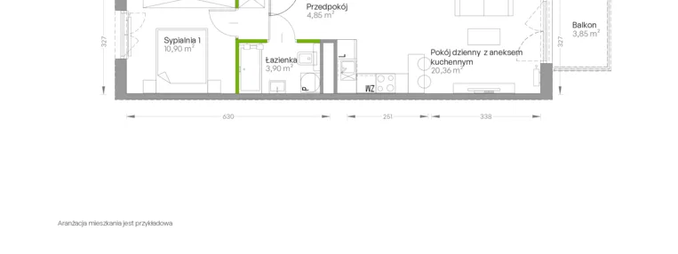 Mieszkanie w inwestycji: Centralna Vita