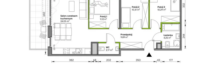 Mieszkanie w inwestycji: Centralna Vita