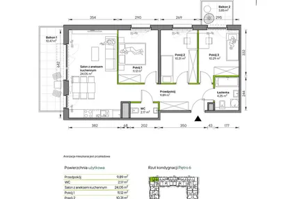 Mieszkanie w inwestycji: Centralna Vita