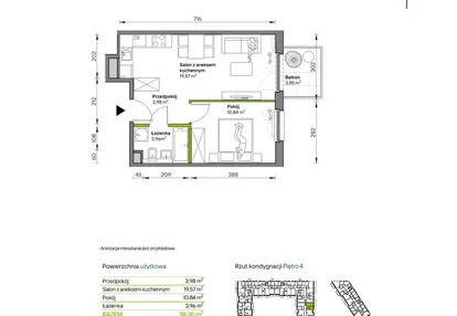 Mieszkanie w inwestycji: Centralna Vita