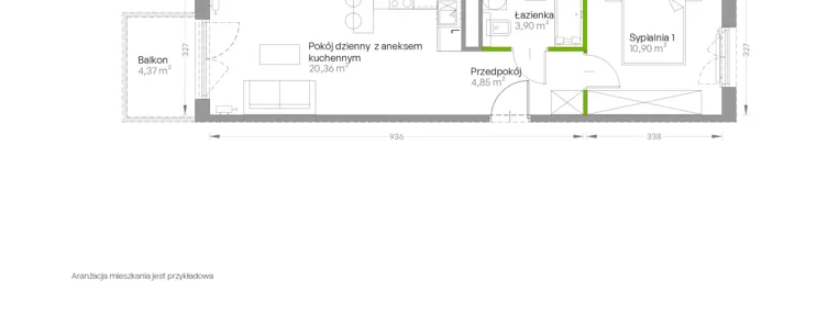 Mieszkanie w inwestycji: Centralna Vita