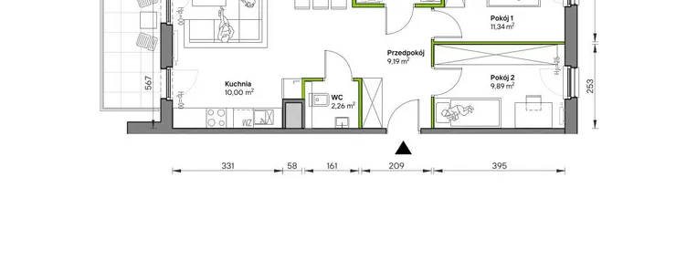 Mieszkanie w inwestycji: Centralna Vita