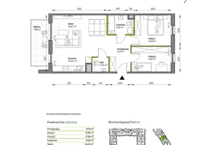 Mieszkanie w inwestycji: Centralna Vita