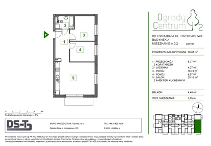 Mieszkanie w inwestycji: Ogrody Centrum 2