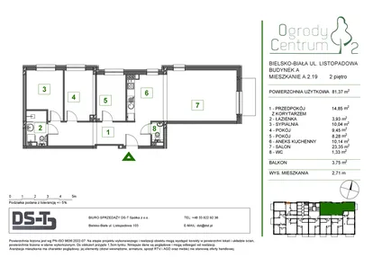 Mieszkanie w inwestycji: Ogrody Centrum 2