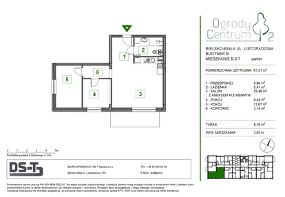 Mieszkanie w inwestycji: Ogrody Centrum 2