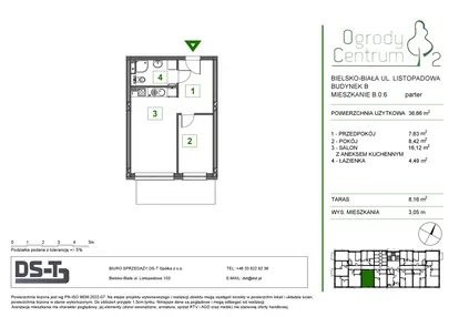 Mieszkanie w inwestycji: Ogrody Centrum 2