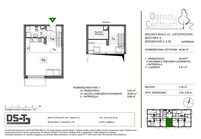 Mieszkanie w inwestycji: Ogrody Centrum 2