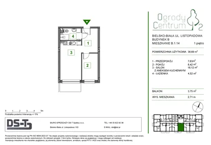 Mieszkanie w inwestycji: Ogrody Centrum 2