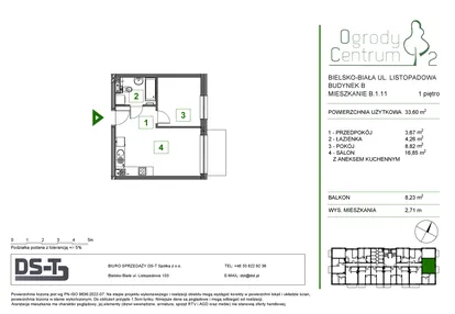 Mieszkanie w inwestycji: Ogrody Centrum 2