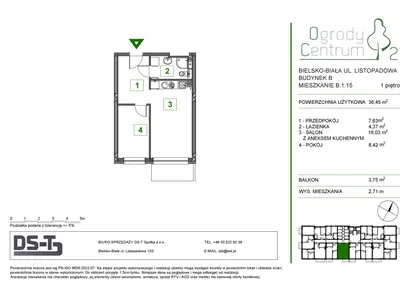 Mieszkanie w inwestycji: Ogrody Centrum 2