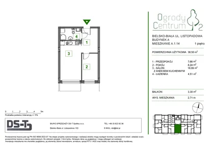 Mieszkanie w inwestycji: Ogrody Centrum 2