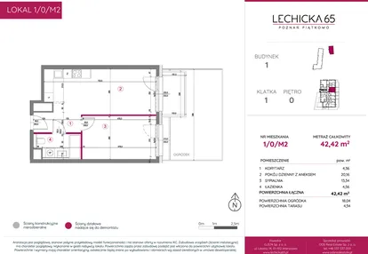 Mieszkanie w inwestycji: Lechicka 65