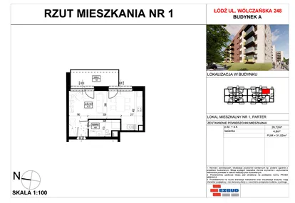 Mieszkanie w inwestycji: Wólczańska 248 - etap II