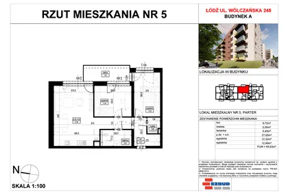Mieszkanie w inwestycji: Wólczańska 248 - etap II