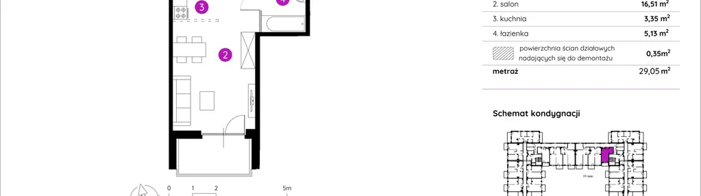 Mieszkanie w inwestycji: Murapol Apartamenty na Wzgórzu - bud. 4 i 5