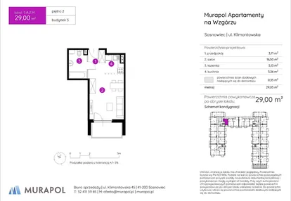 Mieszkanie w inwestycji: Murapol Apartamenty na Wzgórzu - bud. 4 i 5