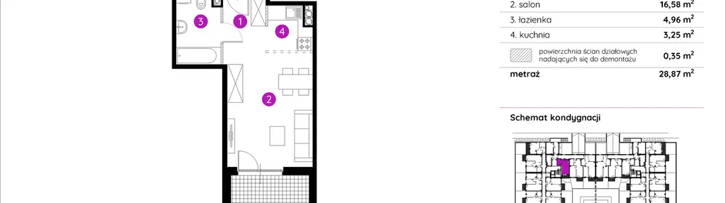 Mieszkanie w inwestycji: Murapol Apartamenty na Wzgórzu - bud. 4 i 5