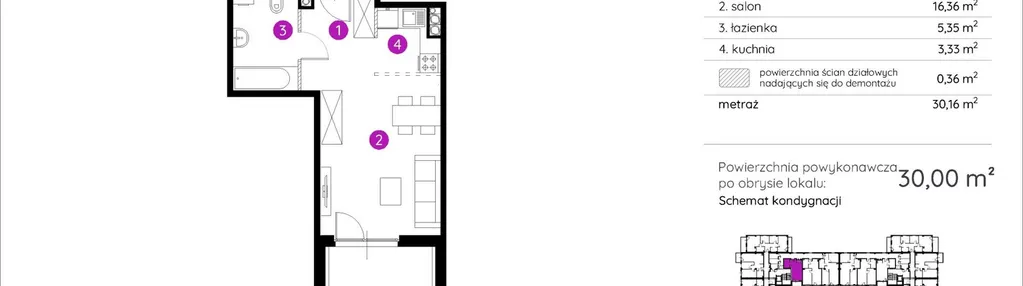 Mieszkanie w inwestycji: Murapol Apartamenty na Wzgórzu - bud. 4 i 5