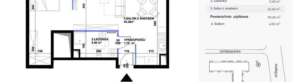 Mieszkanie w inwestycji: Nowa Pabianicka